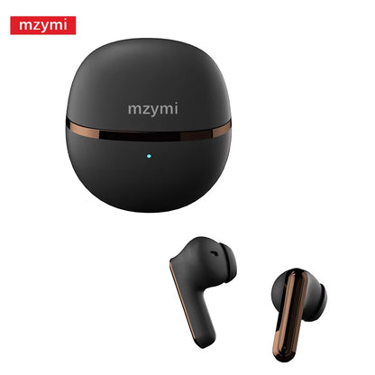 Mzymi A34 True Wireless Earphones Hifi Sound Bluetooth 5.3 Headphones Waterproof Sports Earbuds TWS Headset with Mic for XIAOMI