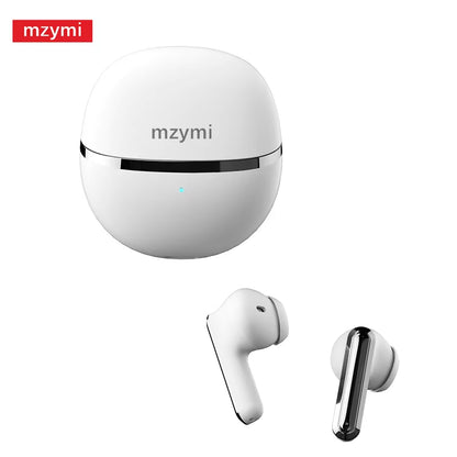 Mzymi A34 True Wireless Earphones Hifi Sound Bluetooth 5.3 Headphones Waterproof Sports Earbuds TWS Headset with Mic for XIAOMI