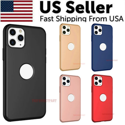 For Iphone 11 12 Pro Max Mini Ultra Thin Case Matte Hard Shockproof Slim Cover